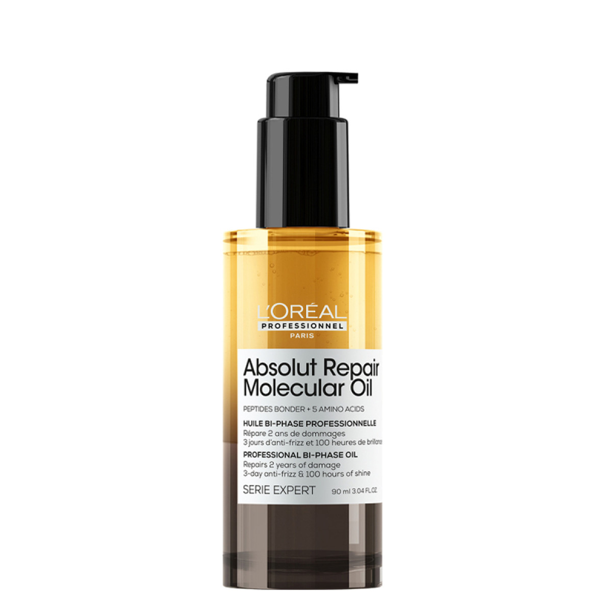 Двуфазно олио за блясък Loreal Absolut Repair Molecular Oil 90ml