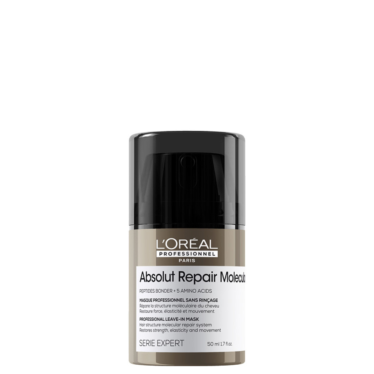 Термозащитна маска без изплакване за увредена коса Loreal Professionnel Absolut Repair Molecular Leave-in Mask 50ml