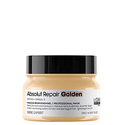 Златна възстановяваща маска за много изтощена коса Loreal Professionnel Absolut Repair Gold Mask 250ml Златна възстановяваща маска за много изтощена коса Loreal Professionnel Absolut Repair Gold Mask 250ml