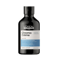 Неутрализиращ шампоан против оранжеви оттенъци на кестенява коса Loreal Professionnel Chroma Creme Blue Shampoo 300ml