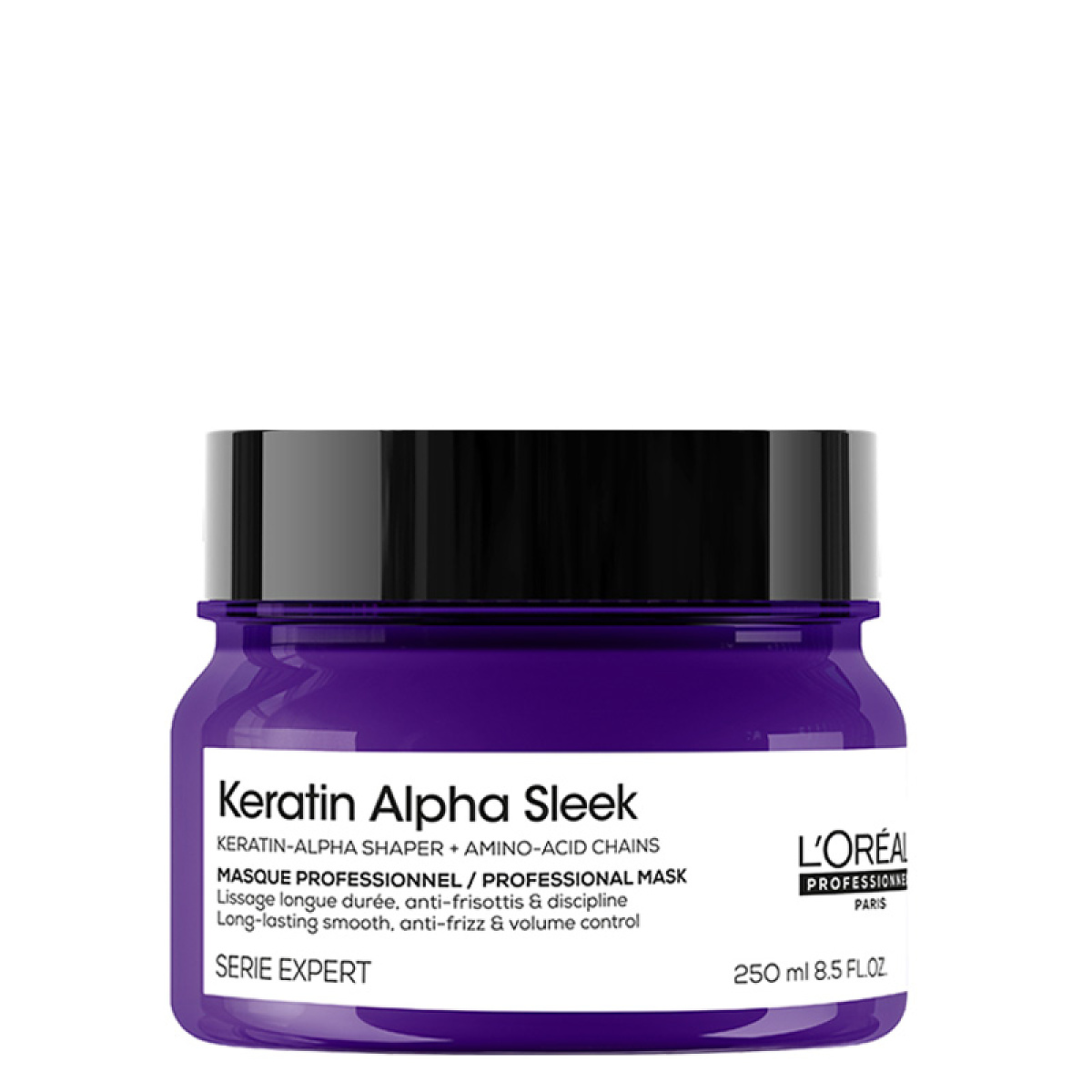 Изглаждаща маска за коса Loreal Professionnel Keratin Alpha Sleek Mask 250ml
