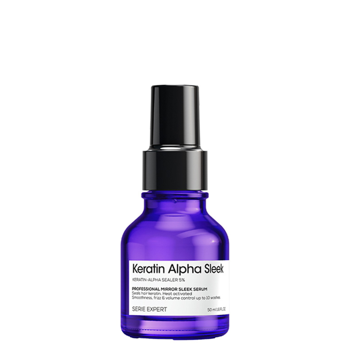 Изглаждащ серум за огледален блясък без изплакване Loreal Professionnel Keratin Alpha Sleek Serum 50ml