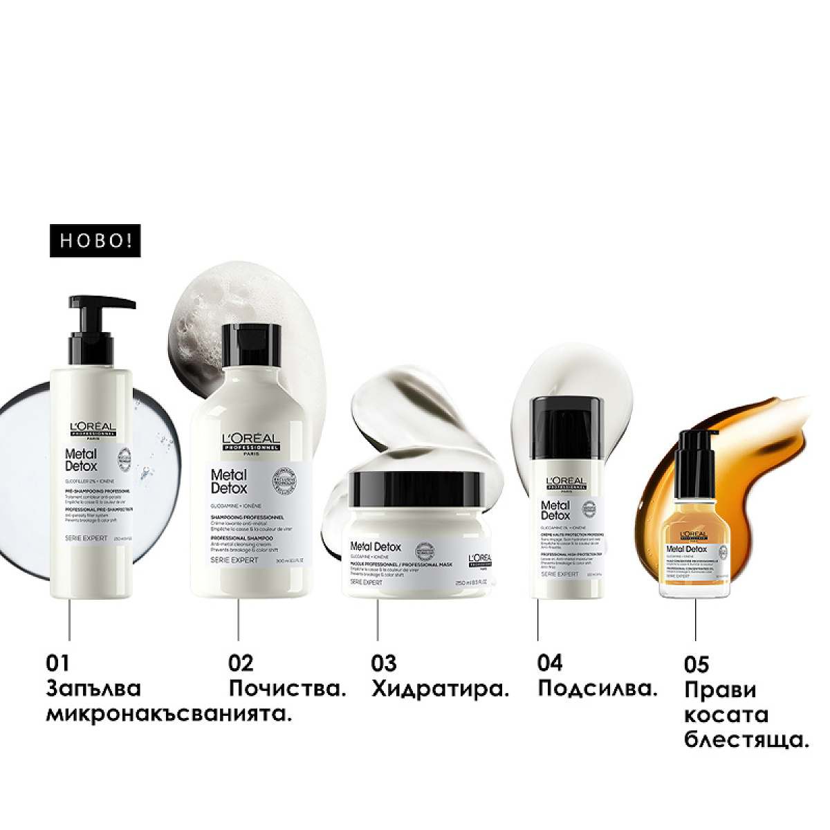 Пре-шампоан за третирана и увредена коса Loreal Professionnel Metal Detox Pre-Shampoo 250ml Пре-шампоан за третирана и увредена коса Loreal Professionnel Metal Detox Pre-Shampoo 250ml