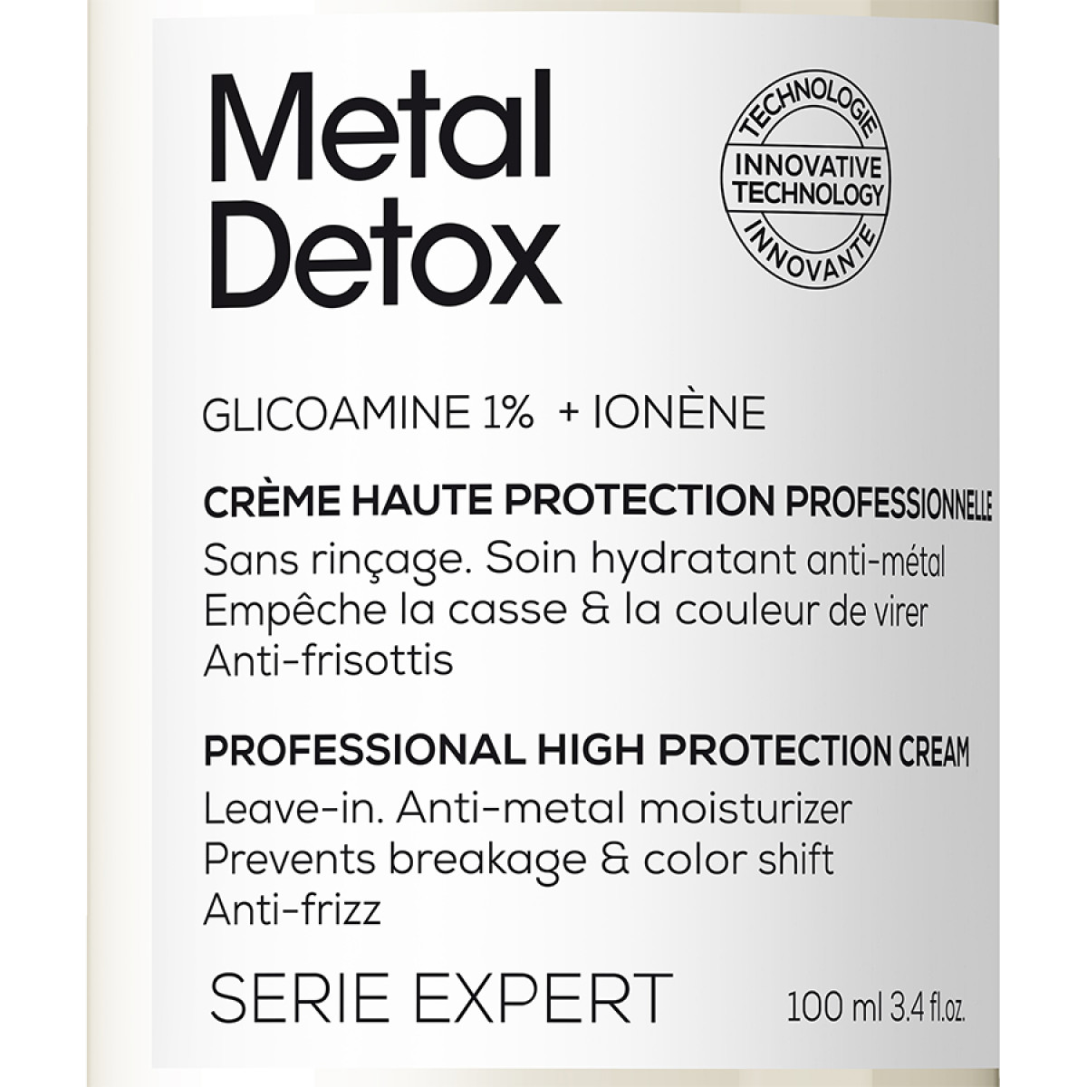 Термозащитен крем Loreal Professionnel Metal Detox High Protection Cream 100ml