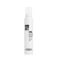 Подхранваща мус-пяна за къдрици Loreal Professionnel Tecni Art Spiral Queen Mousse 200ml Подхранваща мус-пяна за къдрици Loreal Professionnel Tecni Art Spiral Queen Mousse 200ml