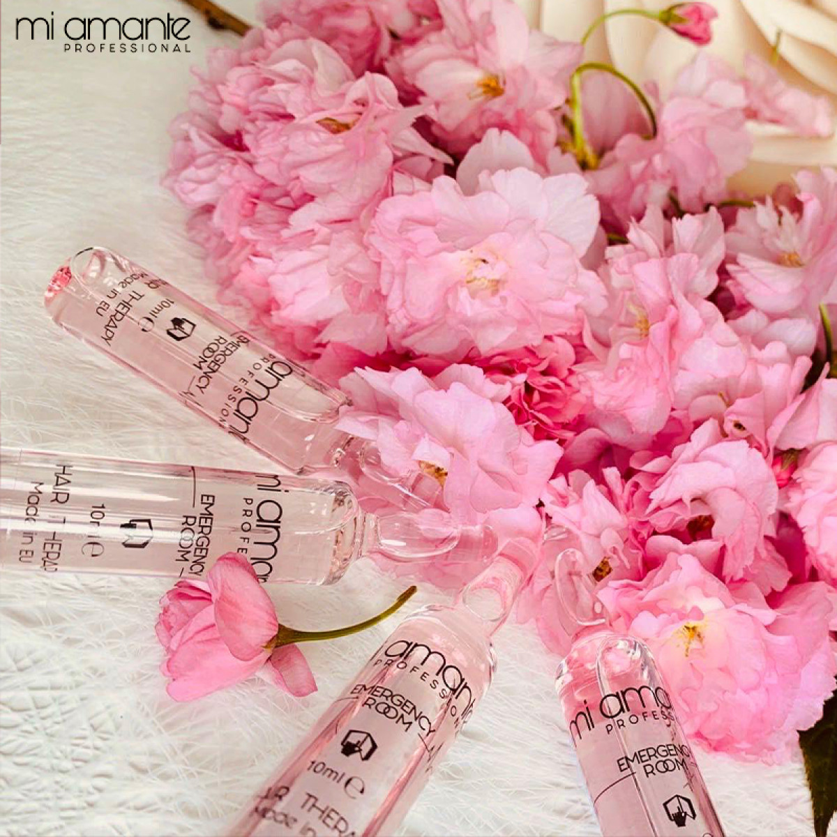 Възстановяващи ампули за увредена коса Mi Amante Emergency Room Ampules 6х10 ml