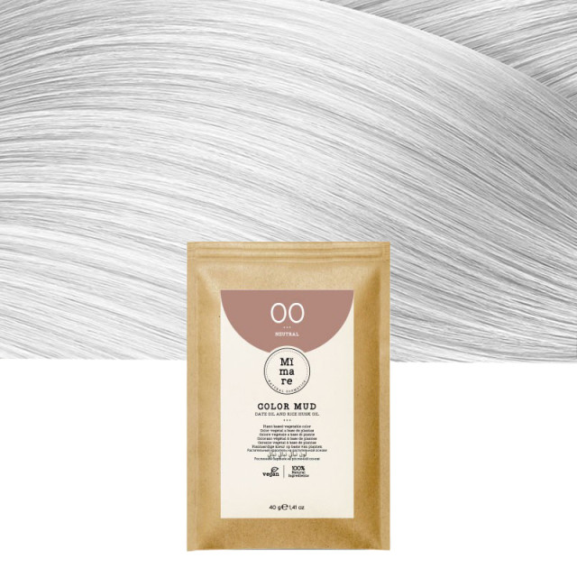 Натурална грижа и блясък без оцветяване Mimare Color Mud 40 гр - 00 Неутрално Натурална грижа и блясък без оцветяване Mimare Color Mud 40 гр - 00 Неутрално