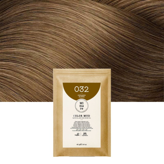 Оцветяваща глина с естествени растителни багрила Mimare Color Mud 40 гр - 032 Канелено русо