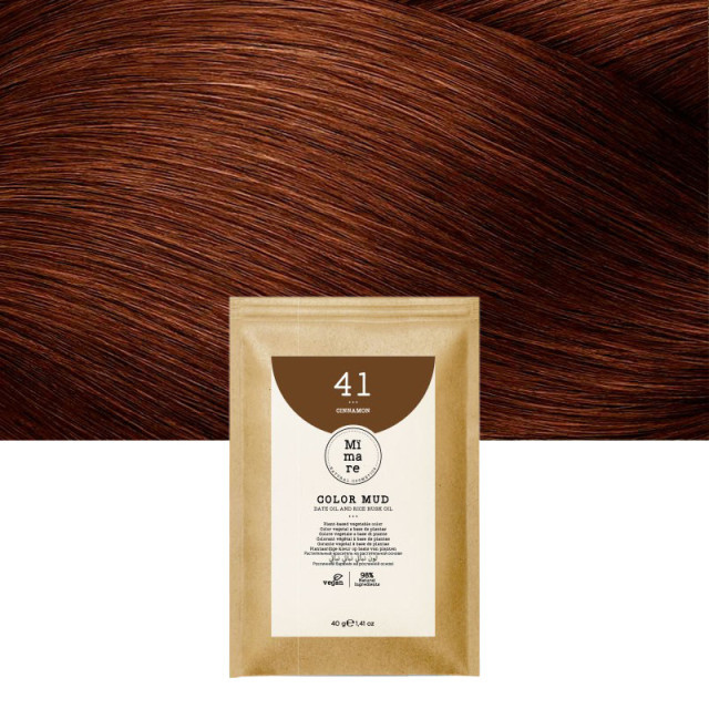 Оцветяваща глина с естествени растителни багрила Mimare Color Mud 40 гр - 41 Канела