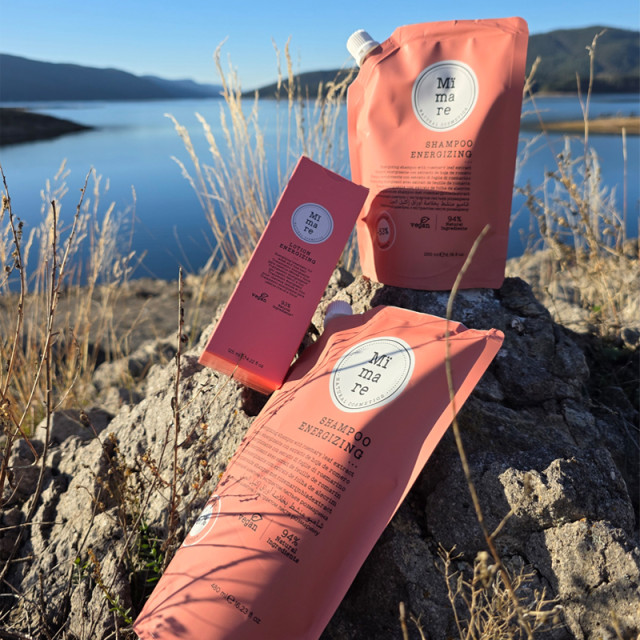 Енергизиращ шампоан с екстракт от розмарин за тънка и слаба коса Mimare Energizing Shampoo 480ml