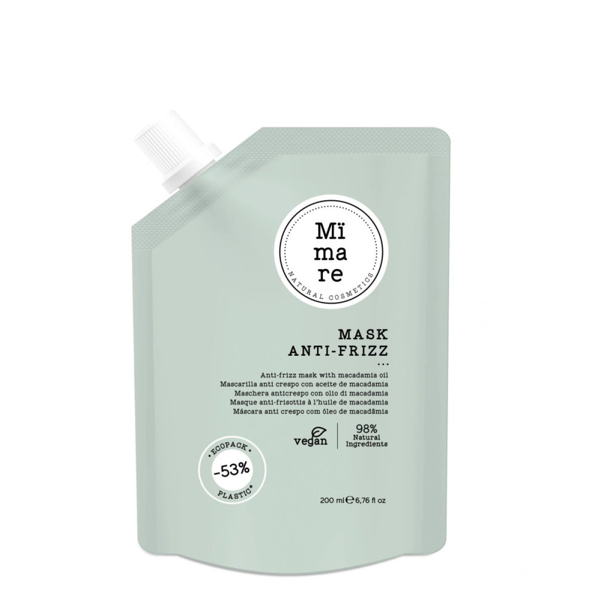 Анти-фриз маска с масло от макадамия Mimare Anti Frizz Mask 200ml