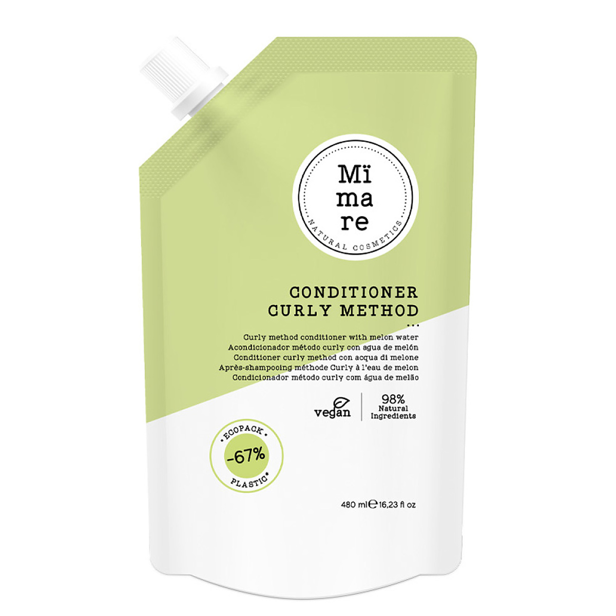 Хидратиращ балсам за къдрава коса Mimare Curly Method Conditioner 480ml Хидратиращ балсам за къдрава коса Mimare Curly Method Conditioner 480ml