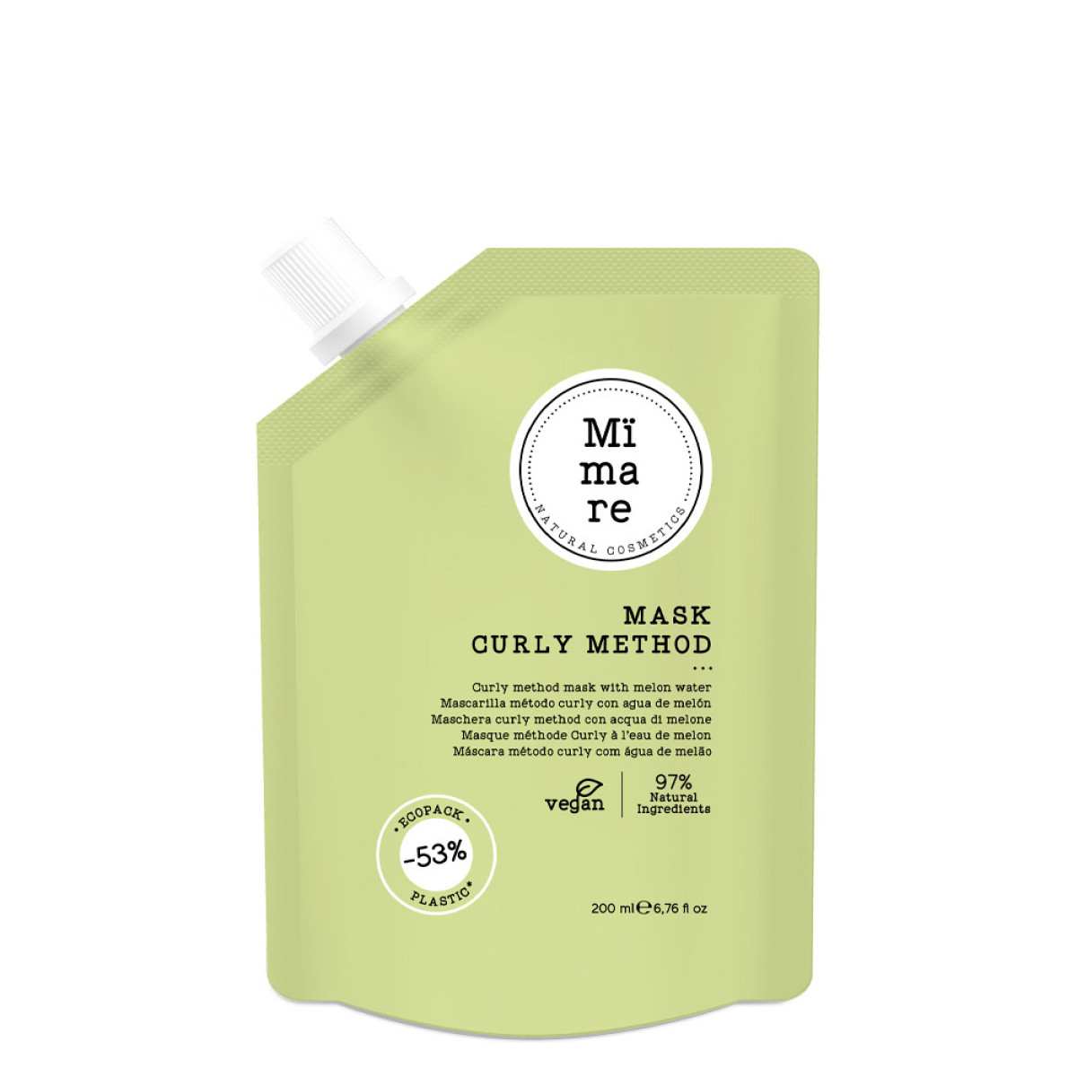 Подхранваща маска за къдрава и чуплива коса Mimare Curly Method Mask 200ml Подхранваща маска за къдрава и чуплива коса Mimare Curly Method Mask 200ml