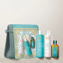 Комплект за възстановяване на слаба и увредена коса Moroccanoil Moisture Repair 2x250ml/50ml + подарък несесер