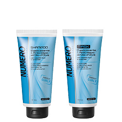 Дисциплиниращ комплект за къдрава и непокорна коса Brelil Numero Elasticizing 2x300ml Дисциплиниращ комплект за къдрава и непокорна коса Brelil Numero Elasticizing 2x300ml
