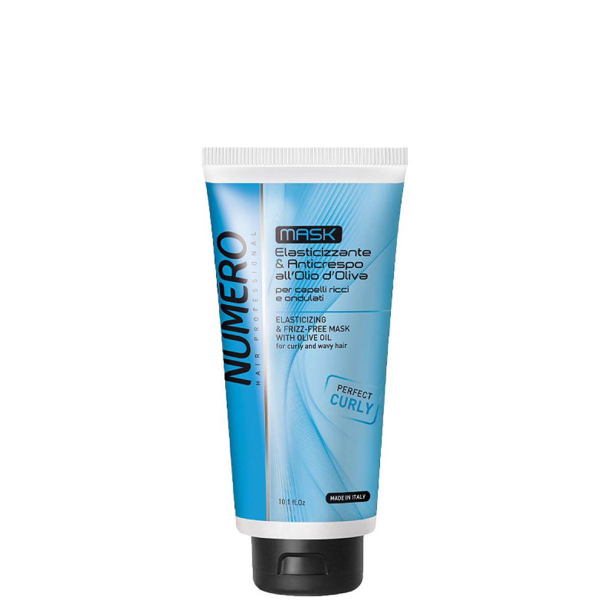 Маска за къдрава и чуплива коса Brelil Numero Elasticizing Mask 300ml