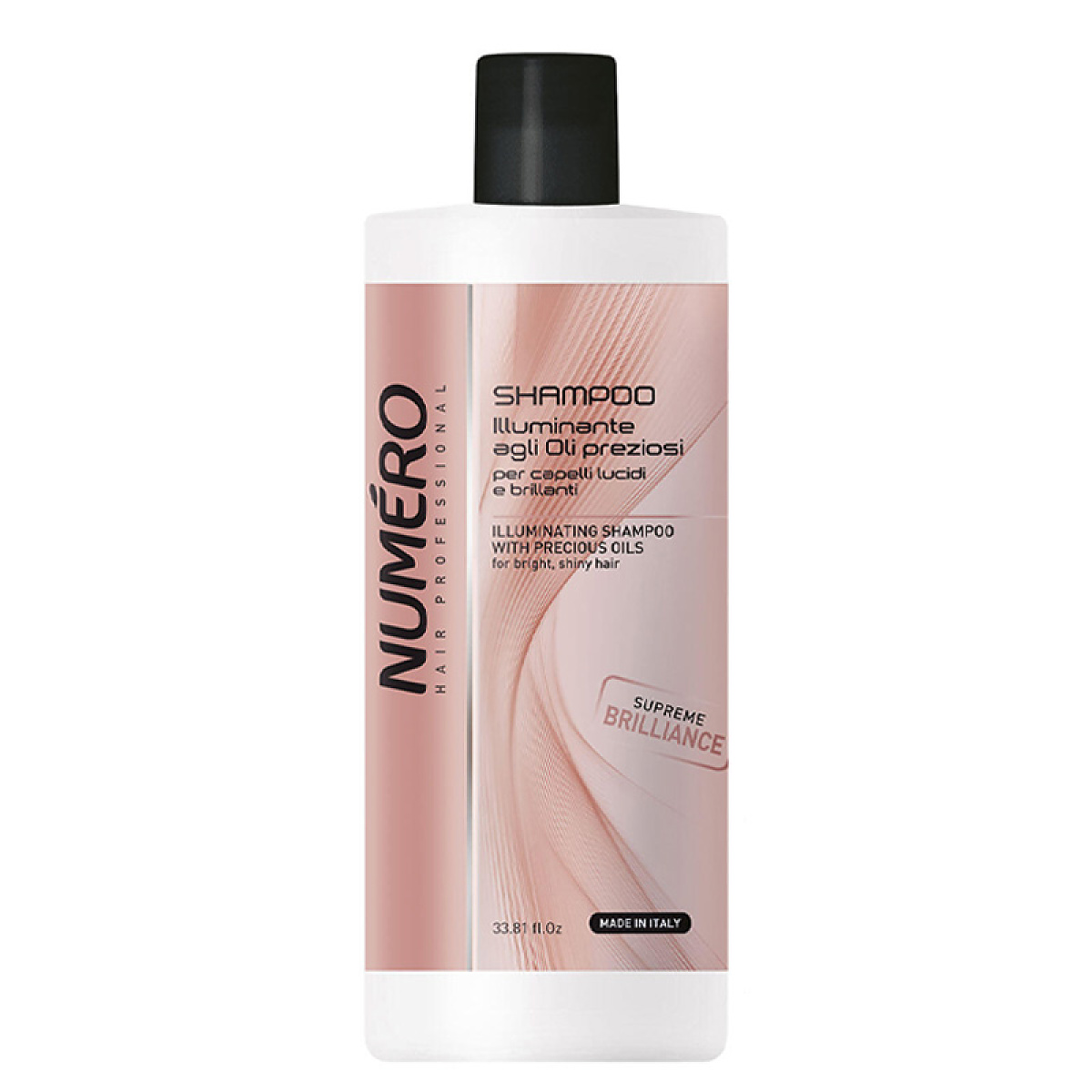 Хидратиращ шампоан за изключителен блясък Brelil Numero Illuminating Shampoo 1000ml