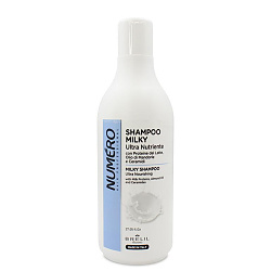 Подхранващ шампоан с млечен протеин Brelil Numero Milky Shampoo 800ml