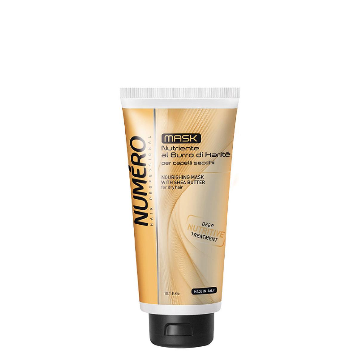 Подхранваща маска с масло от карите Brelil Numero Nourishing Mask 300ml Подхранваща маска с масло от карите Brelil Numero Nourishing Mask 300ml