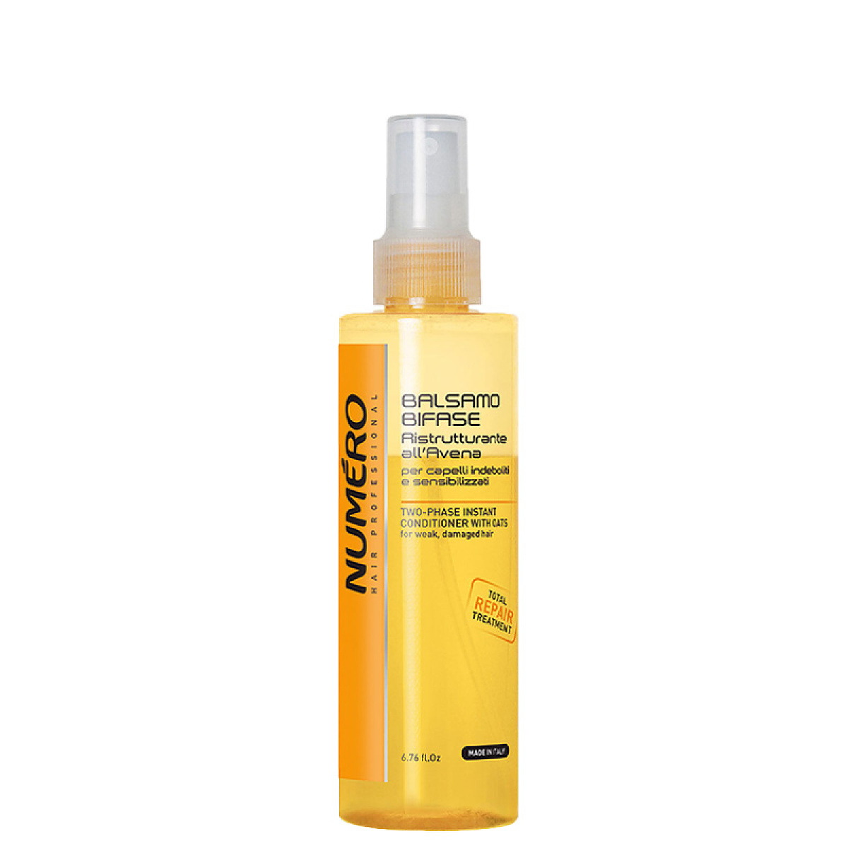 Възстановяващ двуфазен спрей-балсам без отмиване Brelil Numero Restructuring Instant Two-Phase Oatmeal Hair Conditioner 200ml Възстановяващ двуфазен спрей-балсам без отмиване Brelil Numero Restructuring Instant Two-Phase Oatmeal Hair Conditioner 200ml