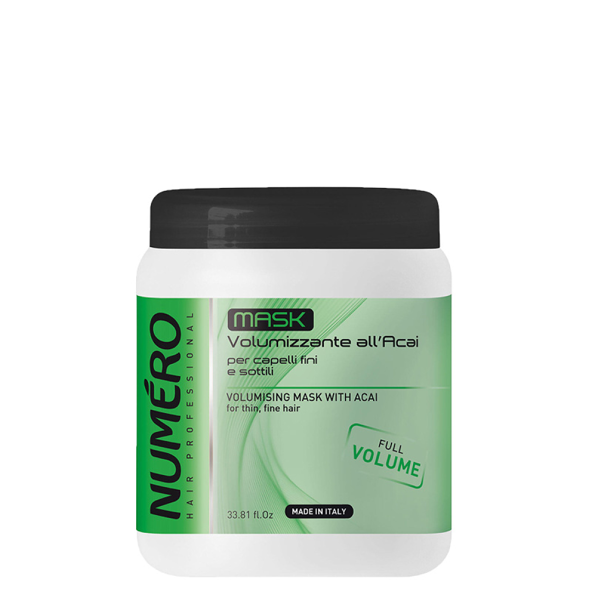 Маска за обем и плътност на фина и тънка коса Brelil Numero Volumising Mask 1000ml Маска за обем и плътност на фина и тънка коса Brelil Numero Volumising Mask 1000ml