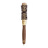 Четка тип "пясъчен часовник" за къдрици и обем Olivia Garden Expert Blowout Curl Wavy Bristles Gold and Brown 25mm
