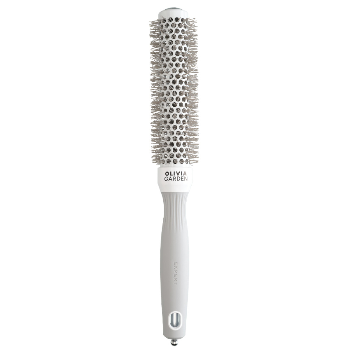 Четка за бързо изсушаване Olivia Garden Expert Blowout Speed White and Grey 25mm