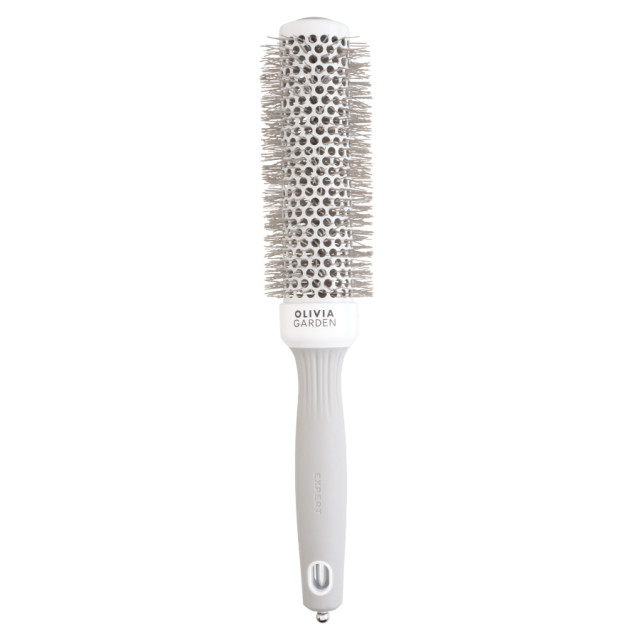 Четка за бързо изсушаване Olivia Garden Expert Blowout Speed White and Grey 35mm