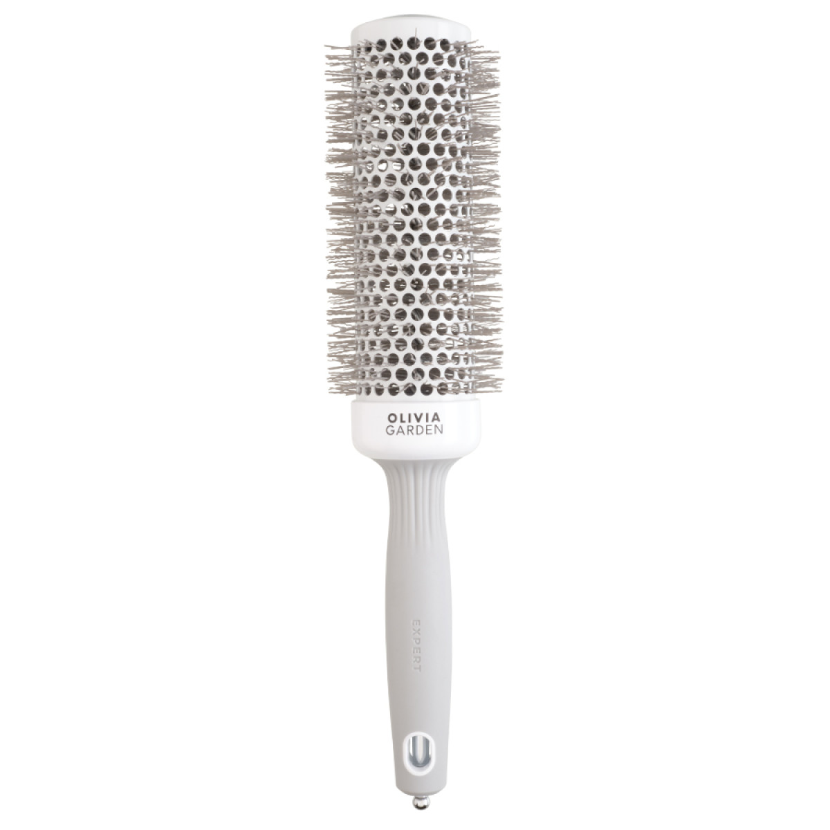 Четка за бързо изсушаване Olivia Garden Expert Blowout Speed White and Grey 45mm Четка за бързо изсушаване Olivia Garden Expert Blowout Speed White and Grey 45mm