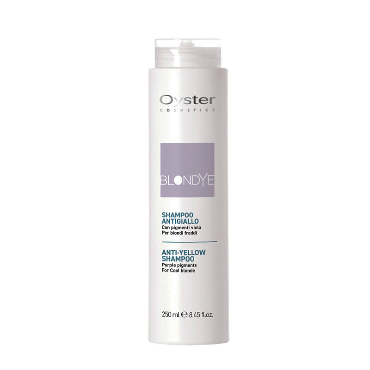 Шампоан против жълти оттенъци Oyster Blondye Anti-Yellow Shampoo 250ml Шампоан против жълти оттенъци Oyster Blondye Anti-Yellow Shampoo 250ml
