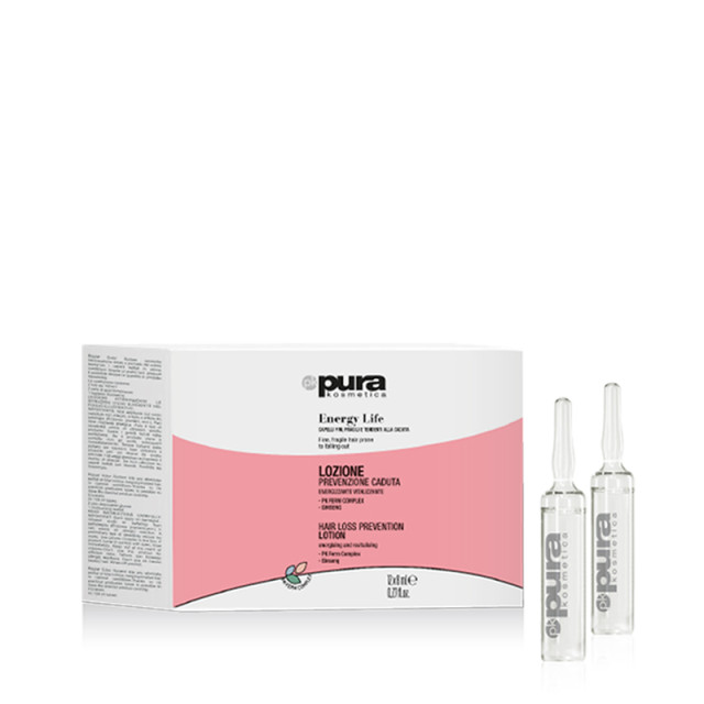 Лосион против косопад Pura Kosmetica Energy Life Lotion 12x6ml Лосион против косопад Pura Kosmetica Energy Life Lotion 12x6ml