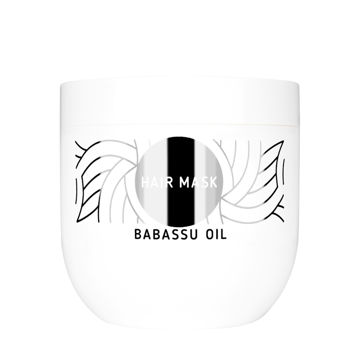 Реконструираща маска с масло от бабасу и мурумуру  Papino Cosmetics Babassu and Murumuru Mask 1000ml