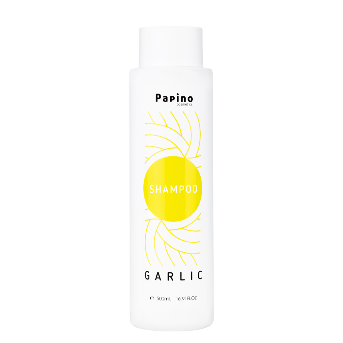 Стимулиращ шампоан с  чесън и кератин Papino Cosmetics Garlic Shampoo 500ml 