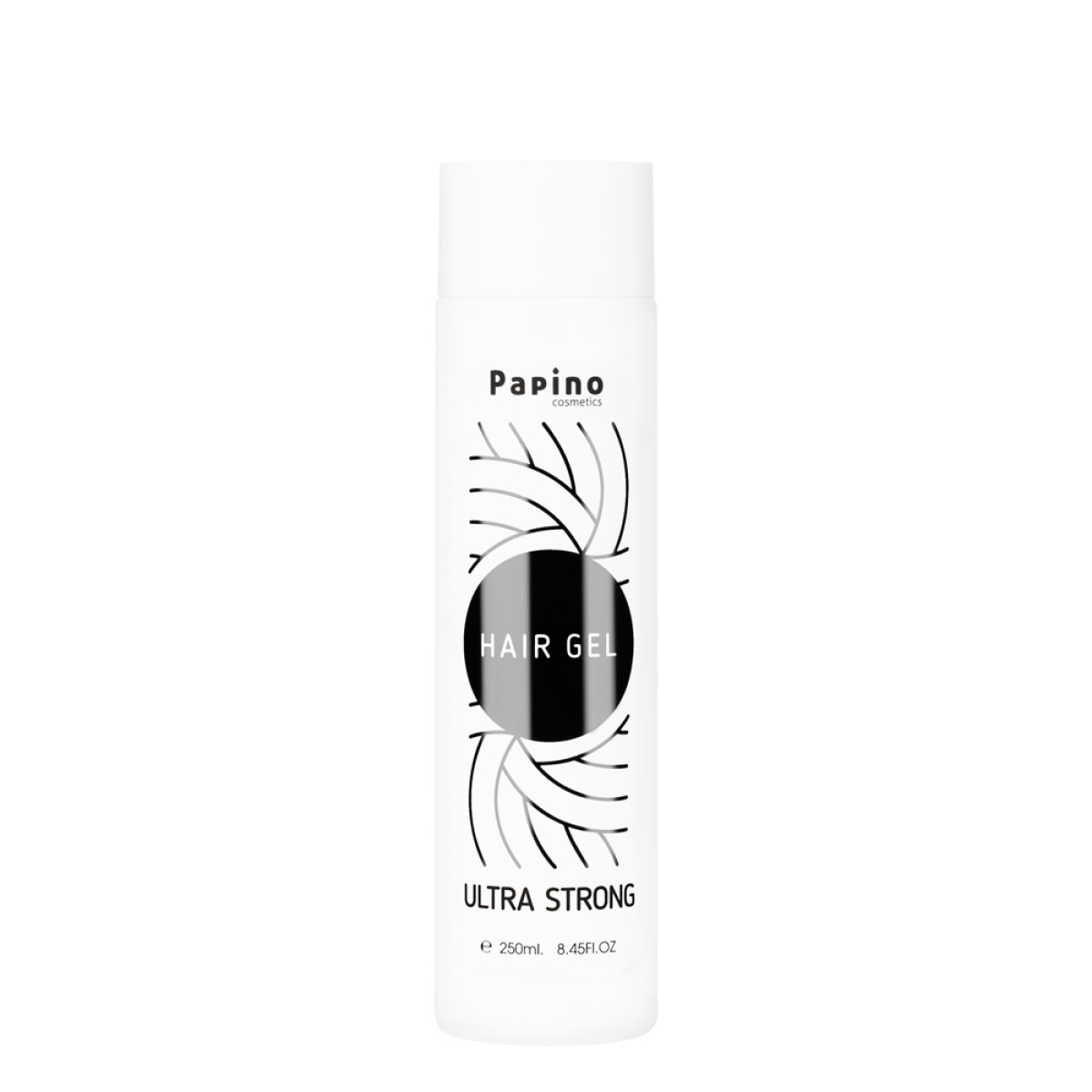 Гел с екстремно силна фиксация Papino Cosmetics Ultra Strong Hair Gel 250ml Гел с екстремно силна фиксация Papino Cosmetics Ultra Strong Hair Gel 250ml