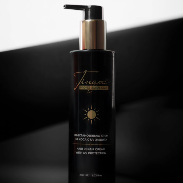 Възстановяващ крем за коса с UV защита Tinopa Professional Reapair Cream 200ml