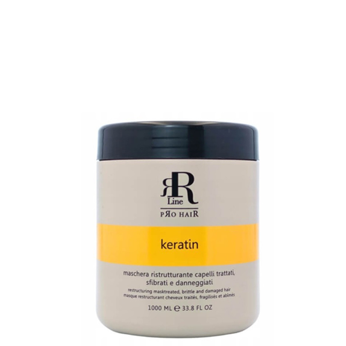 Възстановяваща маска с кератин и карите RR Line Keratin Star Restructuring Mask 1000ml