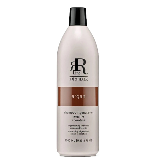 Регенериращ шампоан с арган и кератин RR Line Argan Star Regenerating Shampoo 1000ml