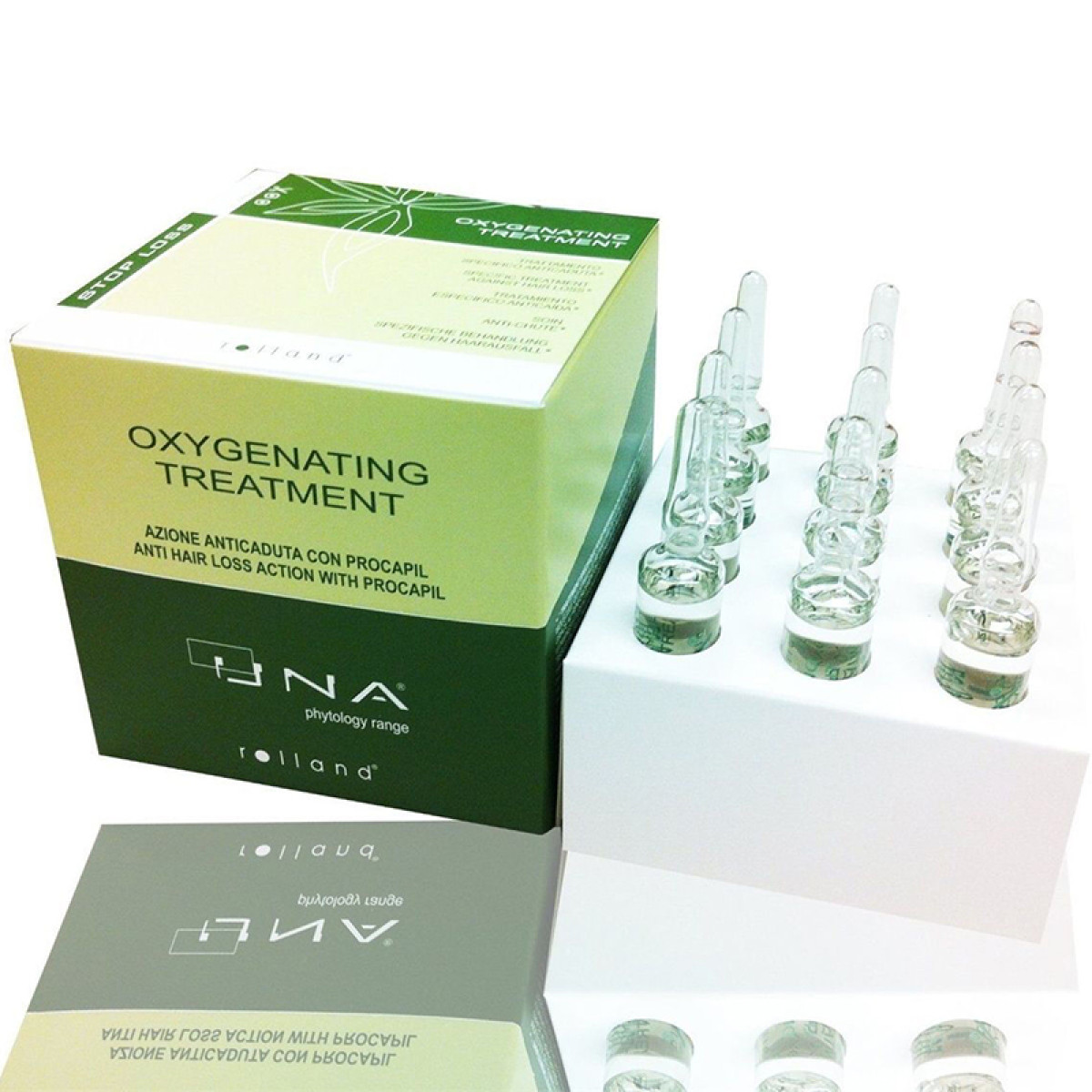 Ампули против косопад Rolland UNA Oxygenating Treatment 12x10ml Ампули против косопад Rolland UNA Oxygenating Treatment 12x10ml