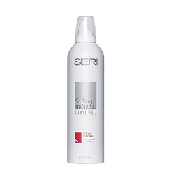 Пяна за коса със супер силна фиксация SERI Styling Mousse Control Extra Strong 300ml