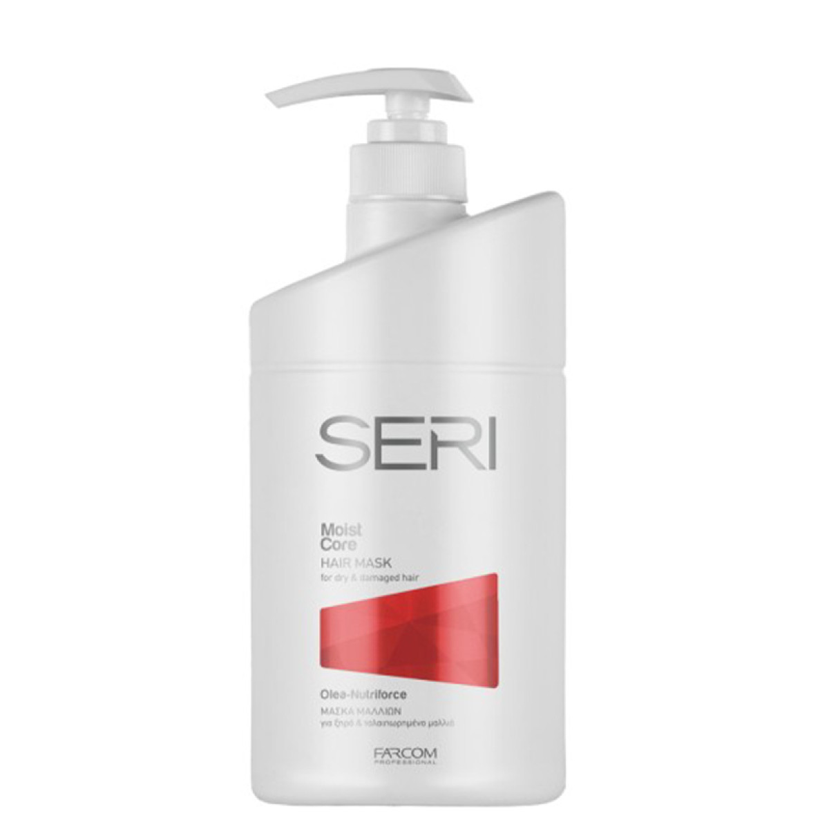 Хидратираща маска с арганово масло за суха и изтощена коса SERI Moist Core Mask 1000ml Хидратираща маска с арганово масло за суха и изтощена коса SERI Moist Core Mask 1000ml