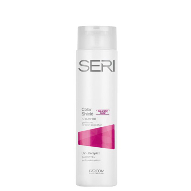 Безсулфатен шампоан за боядисана и третирана коса SERI Color Shield Sulfate Free Shampoo 300ml