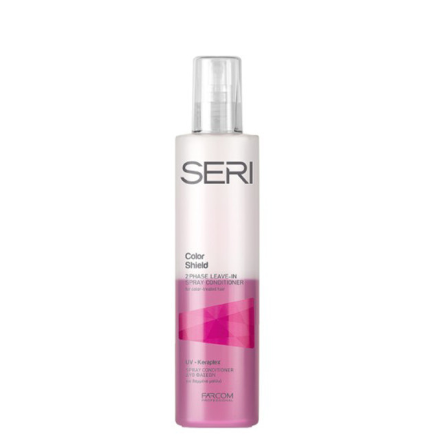 Кератинов двуфазен спрей-балсам за боядисана коса SERI Color Shield Leave-in Spray Conditioner 300ml