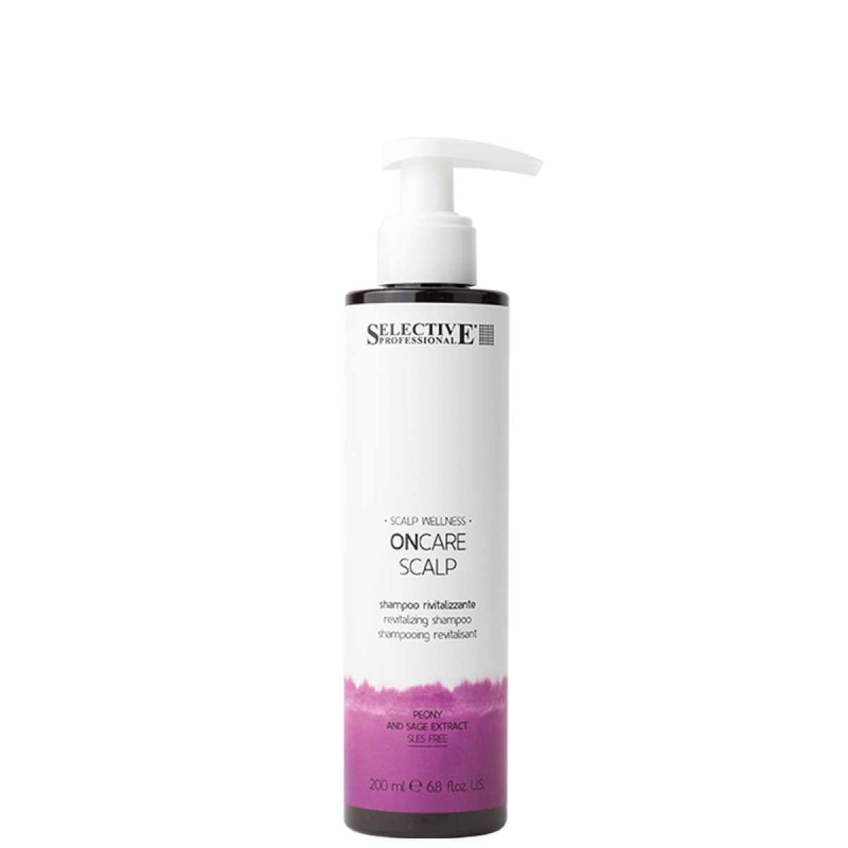 Ревитализиращ шампоан за тънка коса склонна към косопад Selective Professional ONcare Scalp Revitalizing Shampoo 200ml