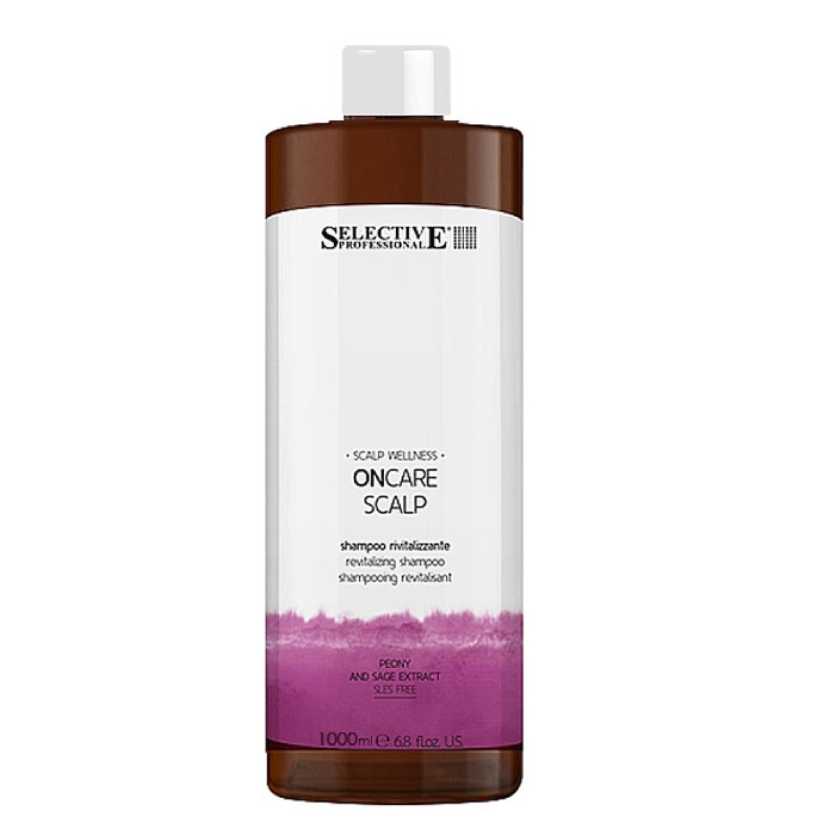 Ревитализиращ шампоан за тънка коса склонна към косопад Selective Professional ONcare Scalp Revitalizing Shampoo 1000ml