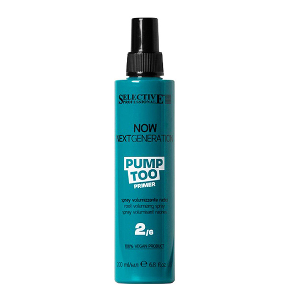 Спрей за обем в корените с UV защита Selective Professional NOW Next Generation Pump Too 200ml