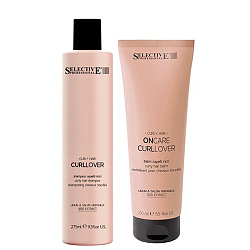 Подхранващ комплект шампоан и балсам за къдрава коса Selective CURLLOVER 275/250ml Подхранващ комплект шампоан и балсам за къдрава коса Selective CURLLOVER 275/250ml