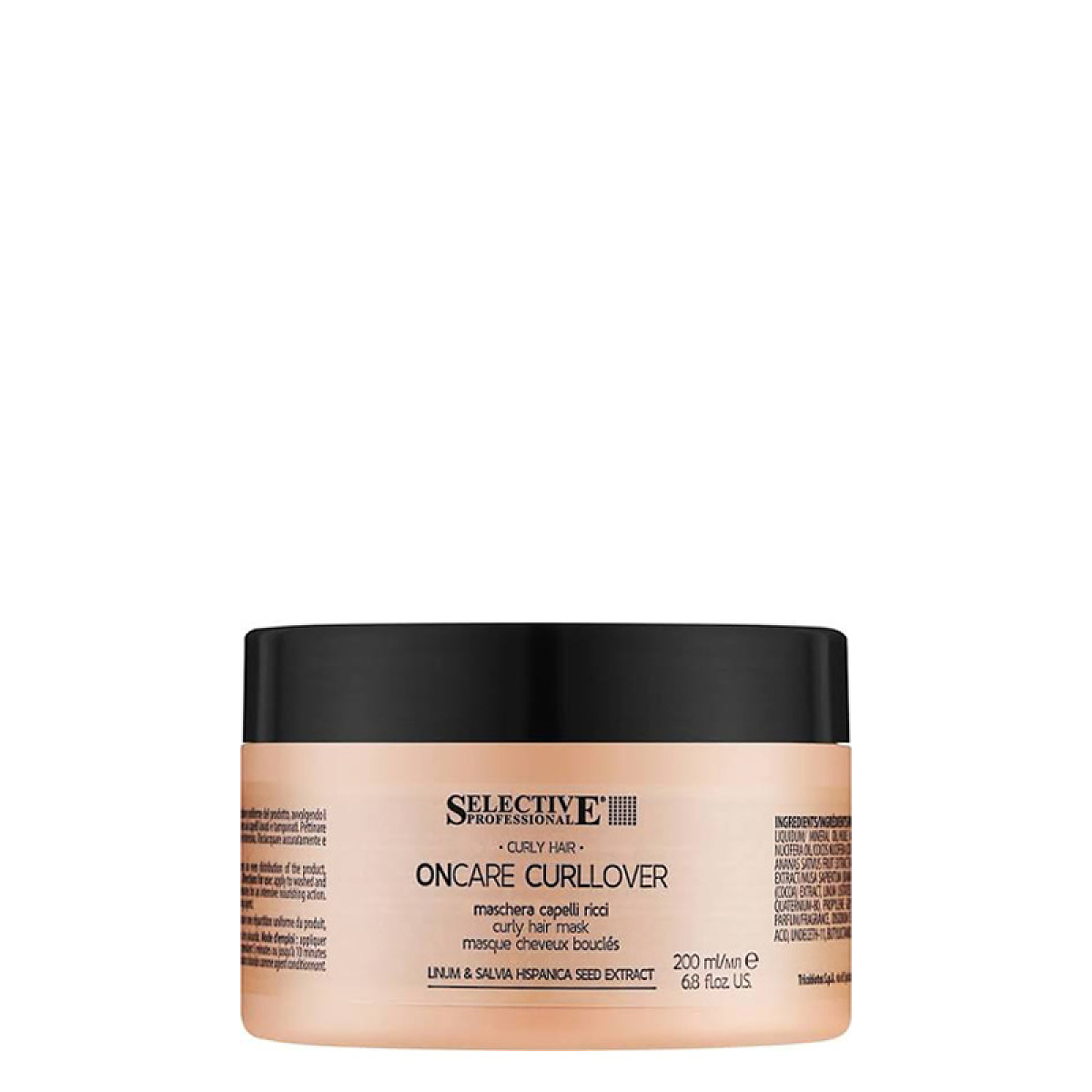 Подхранваща маска за къдрава коса Selective CURLLOVER Mask 200ml Подхранваща маска за къдрава коса Selective CURLLOVER Mask 200ml