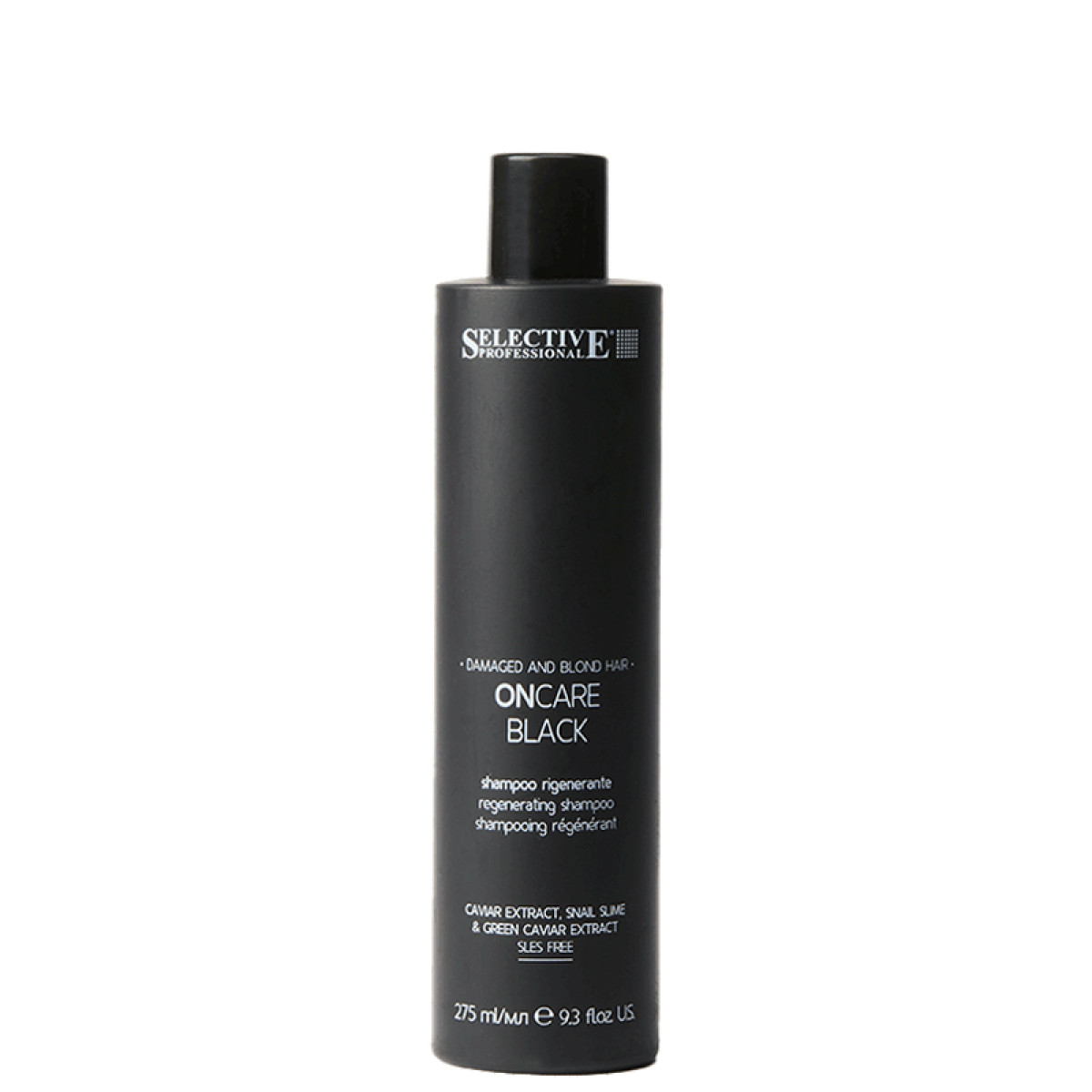 Шампоан за увредена и руса коса Selective ONCARE Black Shampoo 275ml Шампоан за увредена и руса коса Selective ONCARE Black Shampoo 275ml