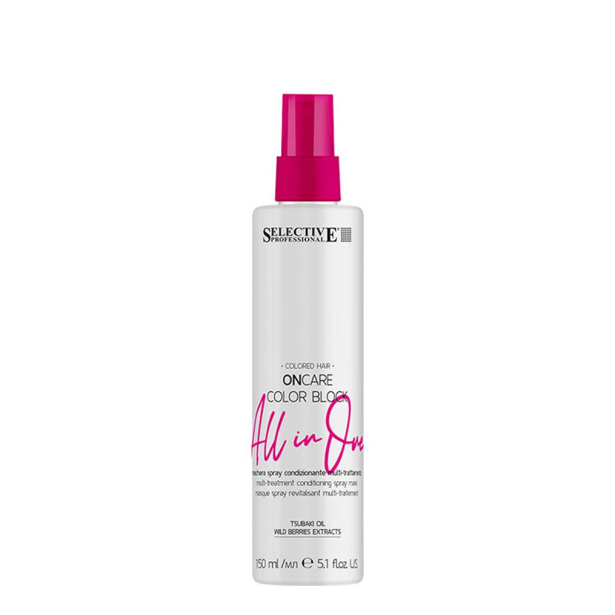 Мултифункционална спрей-маска за боядисана коса Selective Professional All in One 15 Color Milti-treatment Spray Mask 150ml Мултифункционална спрей-маска за боядисана коса Selective Professional All in One 15 Color Milti-treatment Spray Mask 150ml