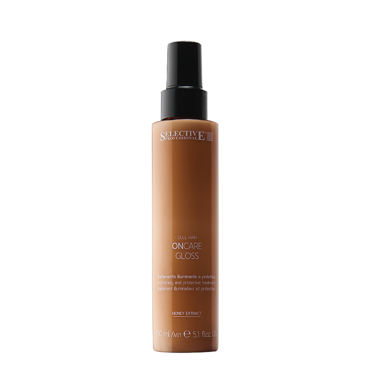 Терапия без отмиване за блясък и UV защита Selective Professional ONcare Gloss Leave-In 150ml